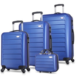 Zoozie Bags Juego de Maletas de 4 Piezas Azul